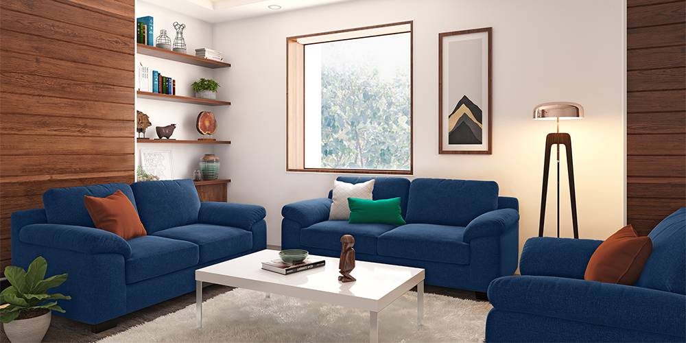 Esquel Sofa (Cobalt Blue)